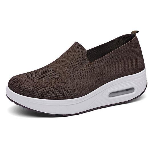 🔥Last Day 49% OFF - Women's Comfortable Arch Support Slip-On Sneakers