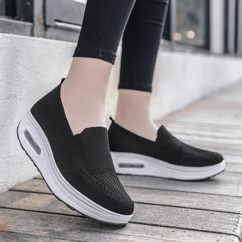 🔥Last Day 49% OFF - Women's Comfortable Arch Support Slip-On Sneakers