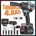 ⚡️50% Off Sale—Today Only⏰️  1000N.m Cordless Impact Wrench, All-Metal Cordless Impact Gun with 2*4.0Mah
