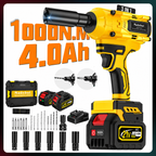 ⚡️50% Off Sale—Today Only⏰️  1000N.m Cordless Impact Wrench, All-Metal Cordless Impact Gun with 2*4.0Mah